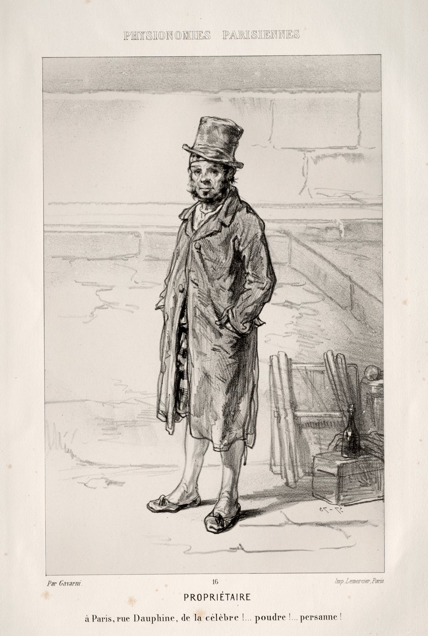 Propietario de Paul Gavarni