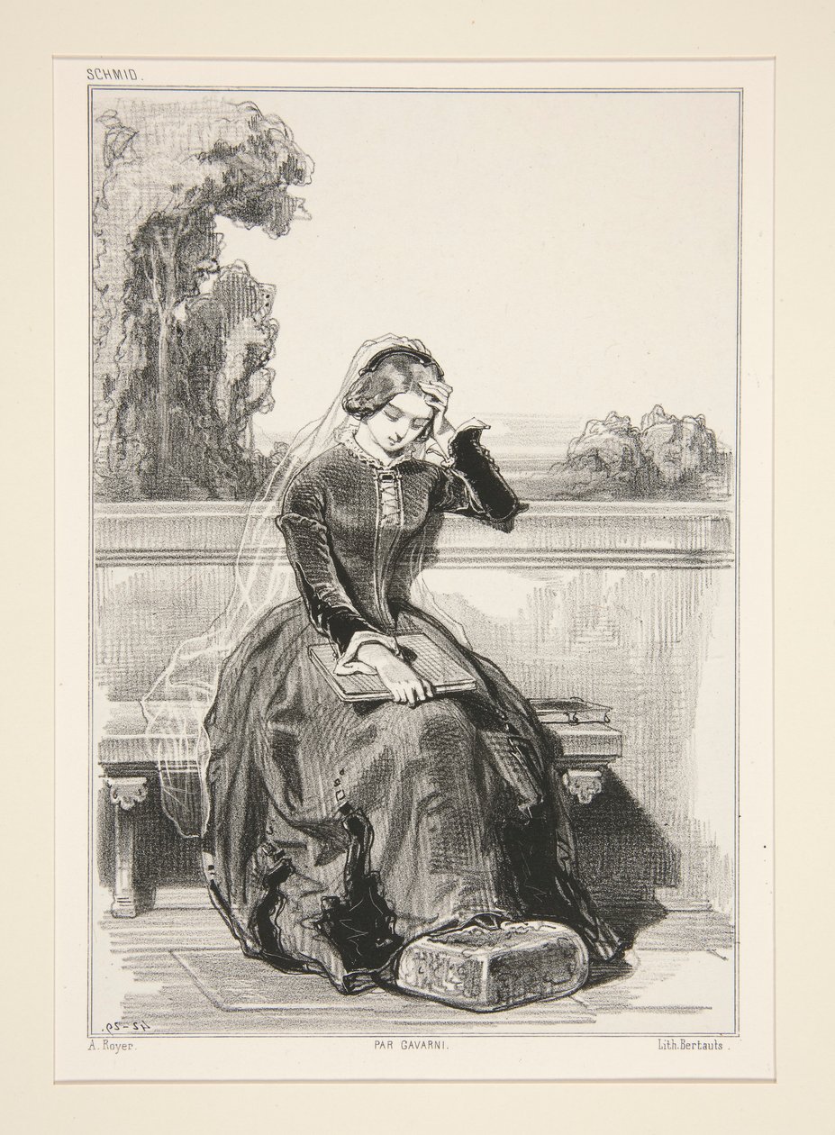 Rosa De Tannebourg. de Paul Gavarni