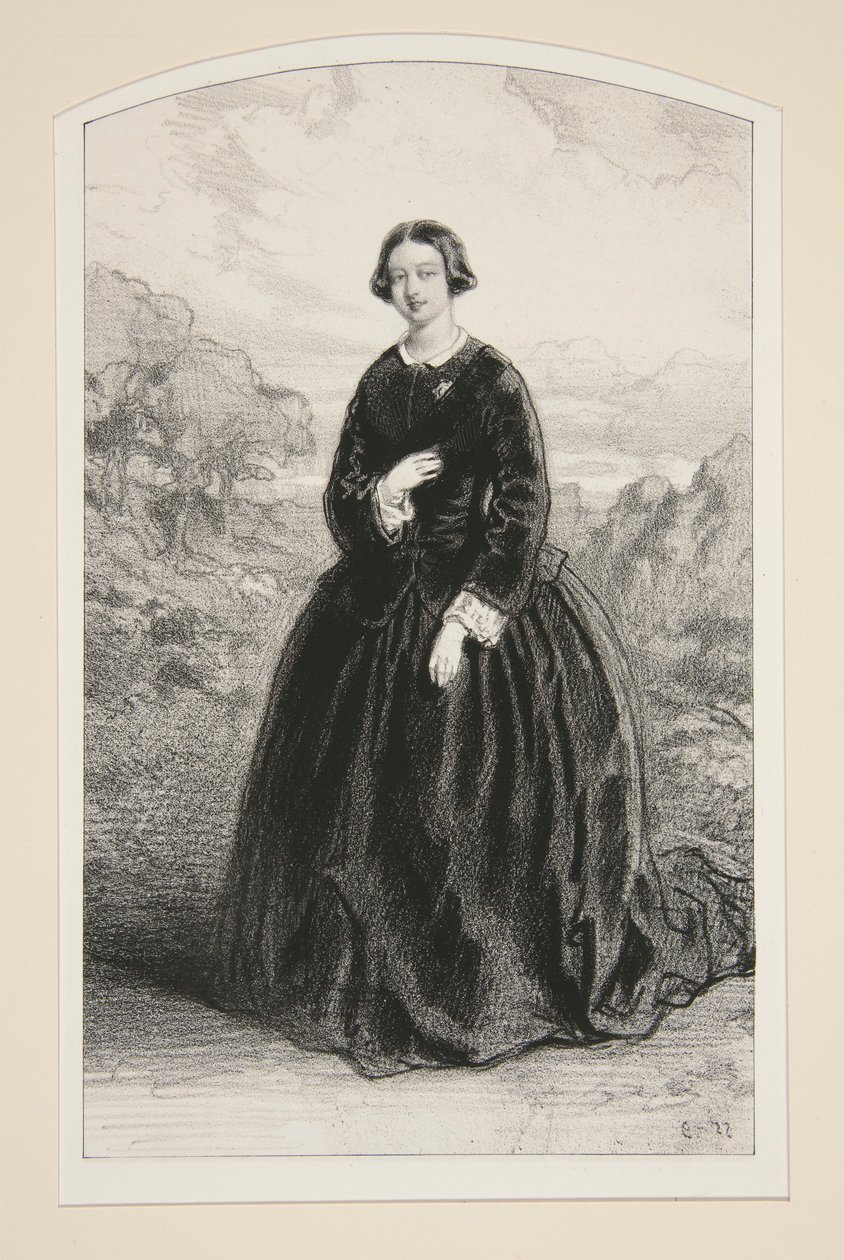 S.M. la Reine Victoria de Paul Gavarni