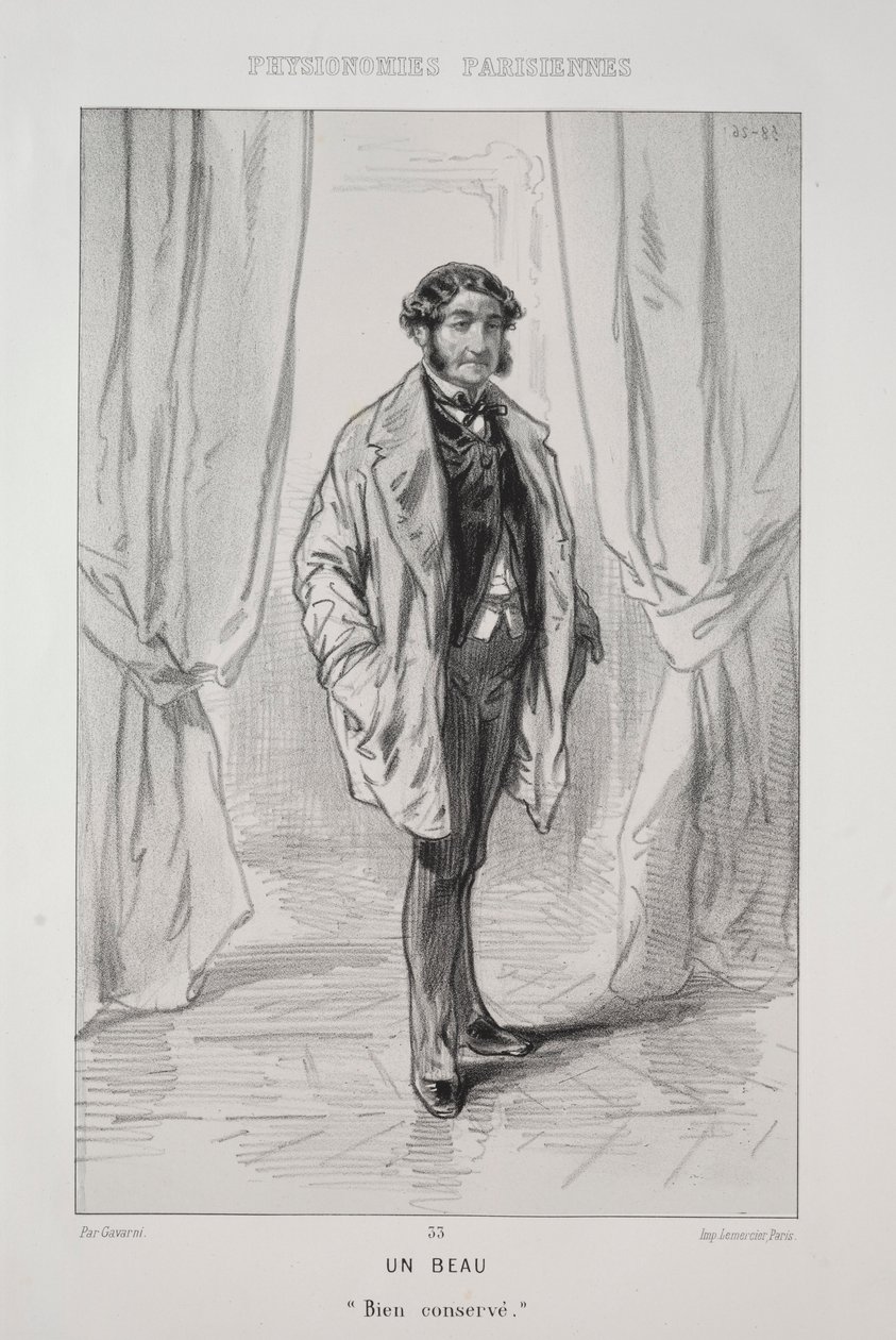 Un Beau de Paul Gavarni