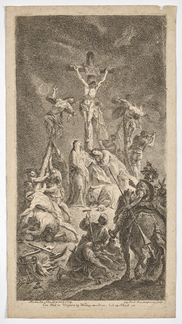 Crucifixión de Cristo de Paul Haubenstricker