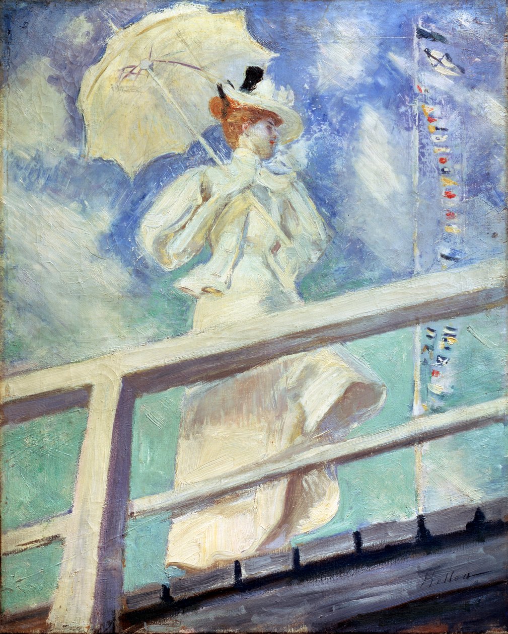 Dama de blanco de Paul Helleu