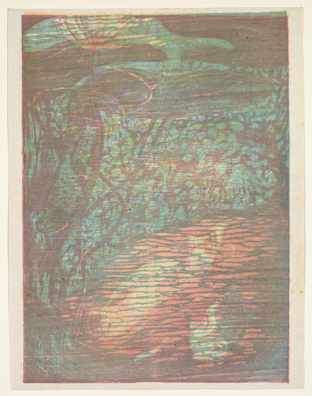 Ninfa asustada, 1896 de Paul Herrmann
