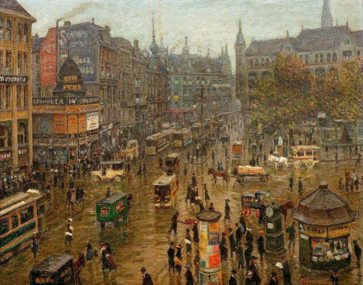 El Spittelmarkt de Paul Höniger