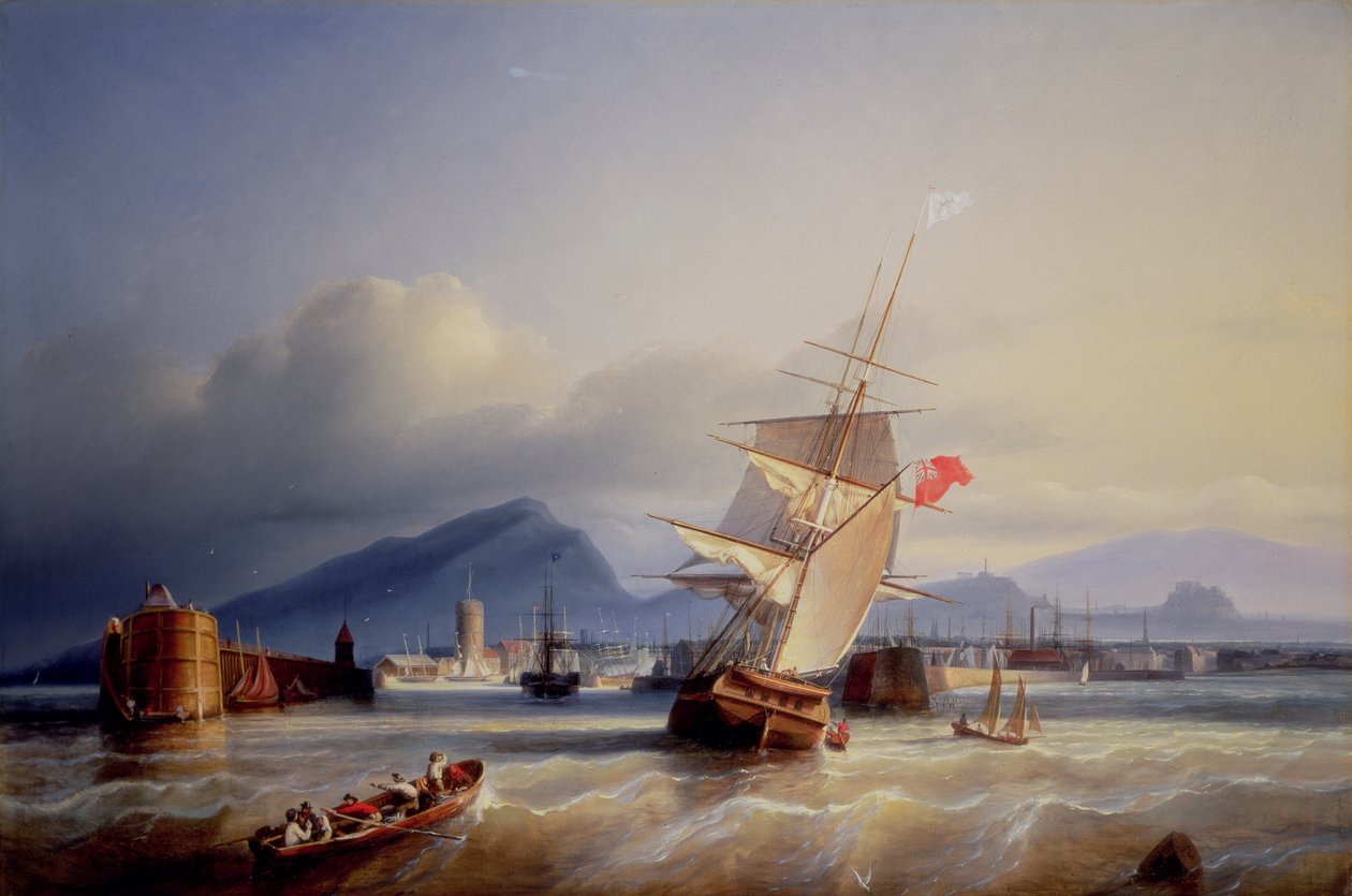 El Puerto de Leith de Paul Jean Clays