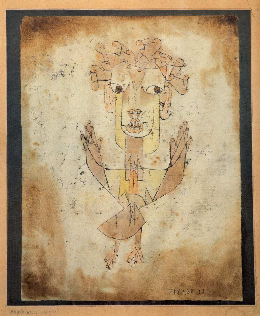 Ángelus Novus, 1920 de Paul Klee