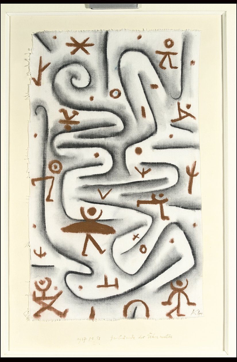 Zona de altos vuelos; Gelande des Ubermutes de Paul Klee