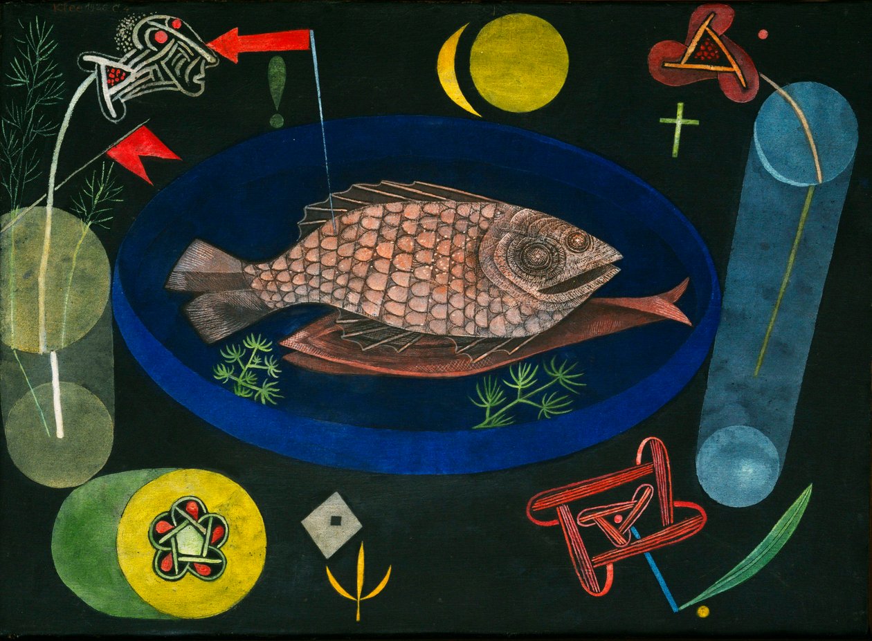 Alrededor del pescado de Paul Klee