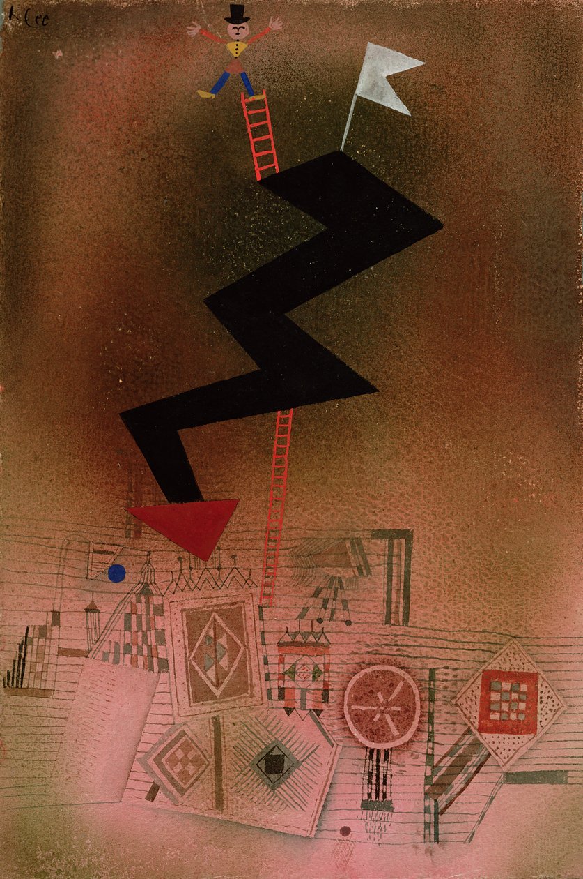 Rayo detenido de Paul Klee