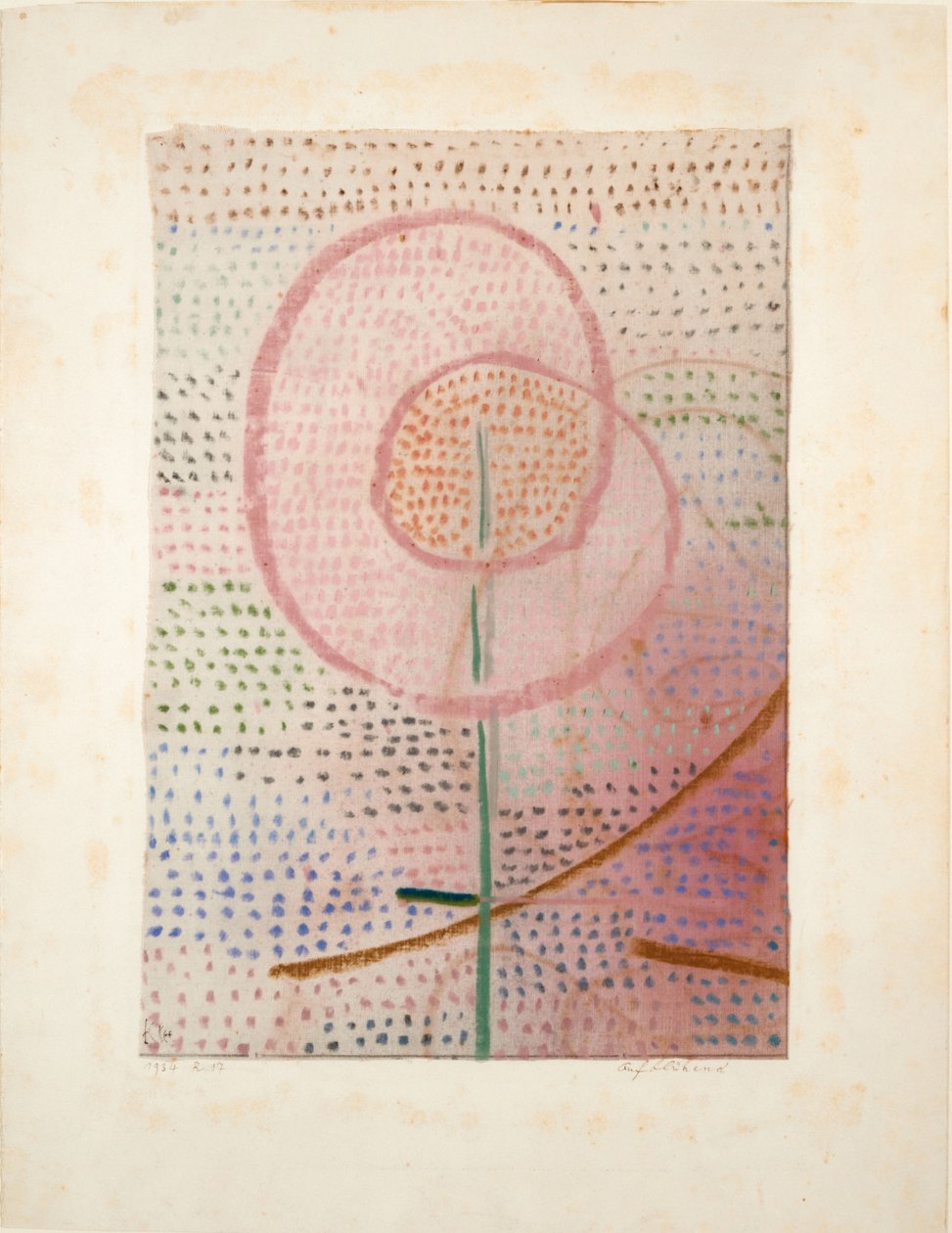 Aufblühend de Paul Klee