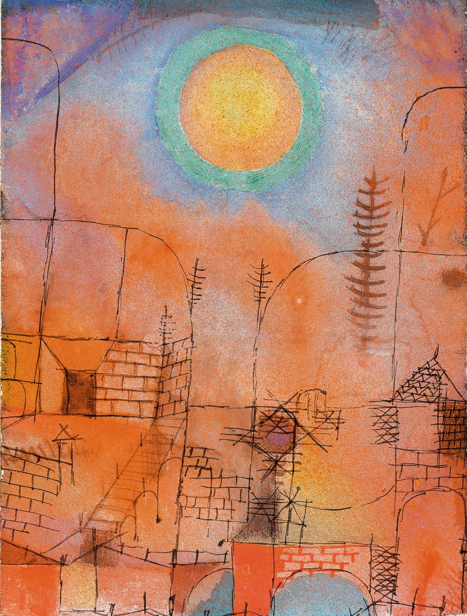 Bau, 1919 de Paul Klee