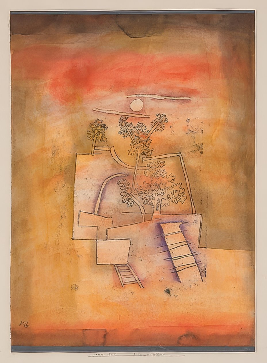 Cultura del árbol. 1924 de Paul Klee