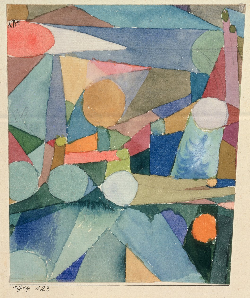 Formas de color de Paul Klee