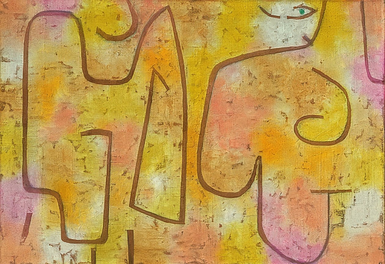 Dama y moda. 1938 de Paul Klee