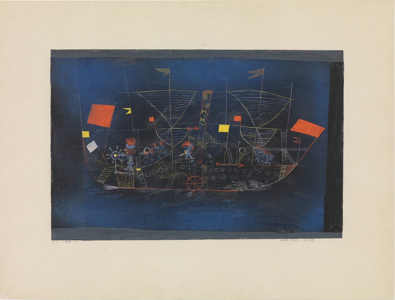 Das Abenteuerschiff de Paul Klee