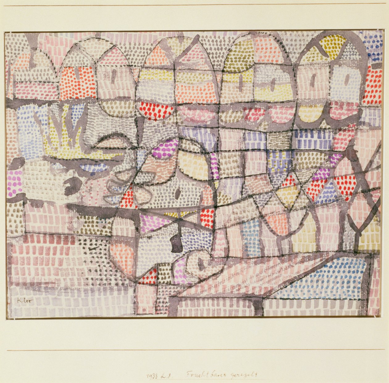 Fértil bien Ordenado de Paul Klee