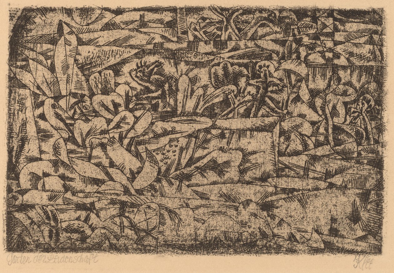 Jardín de la pasión de Paul Klee