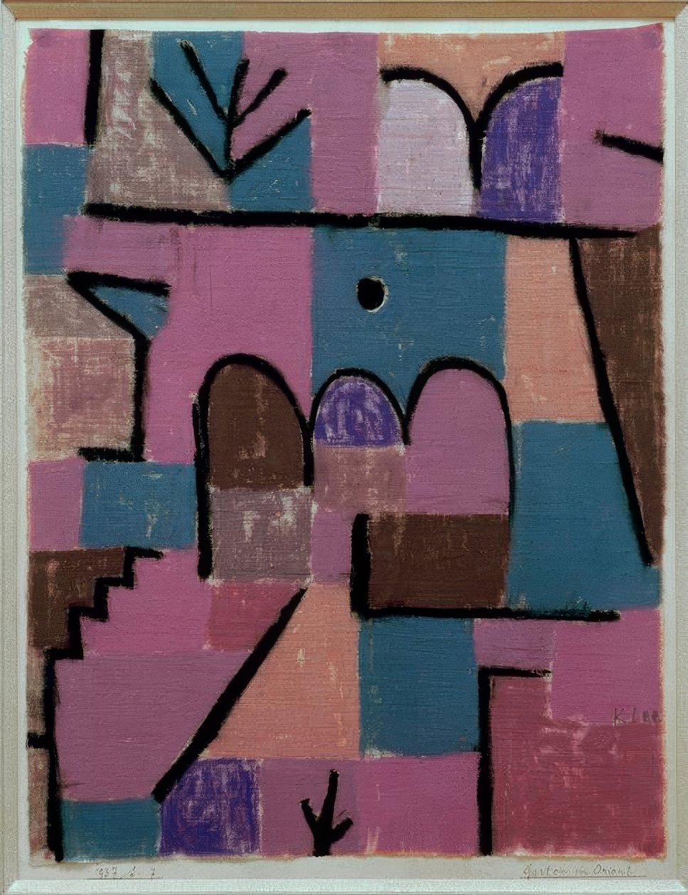 Jardín en Oriente de Paul Klee