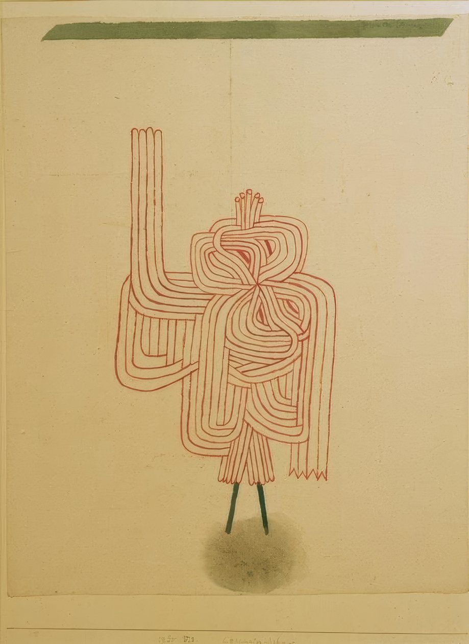 Juramento de los fantasmas de Paul Klee