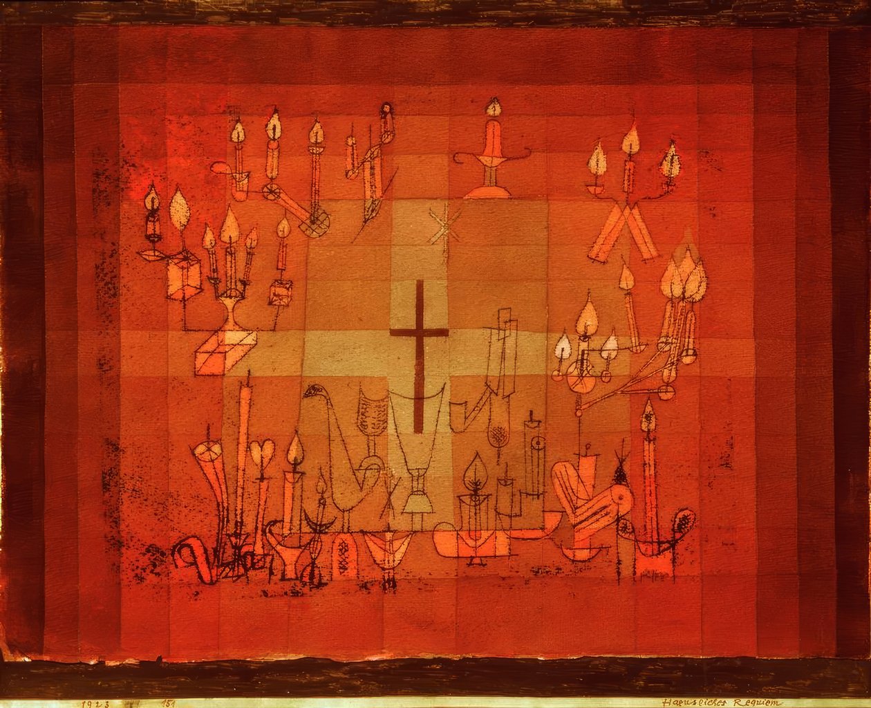 Réquiem doméstico de Paul Klee