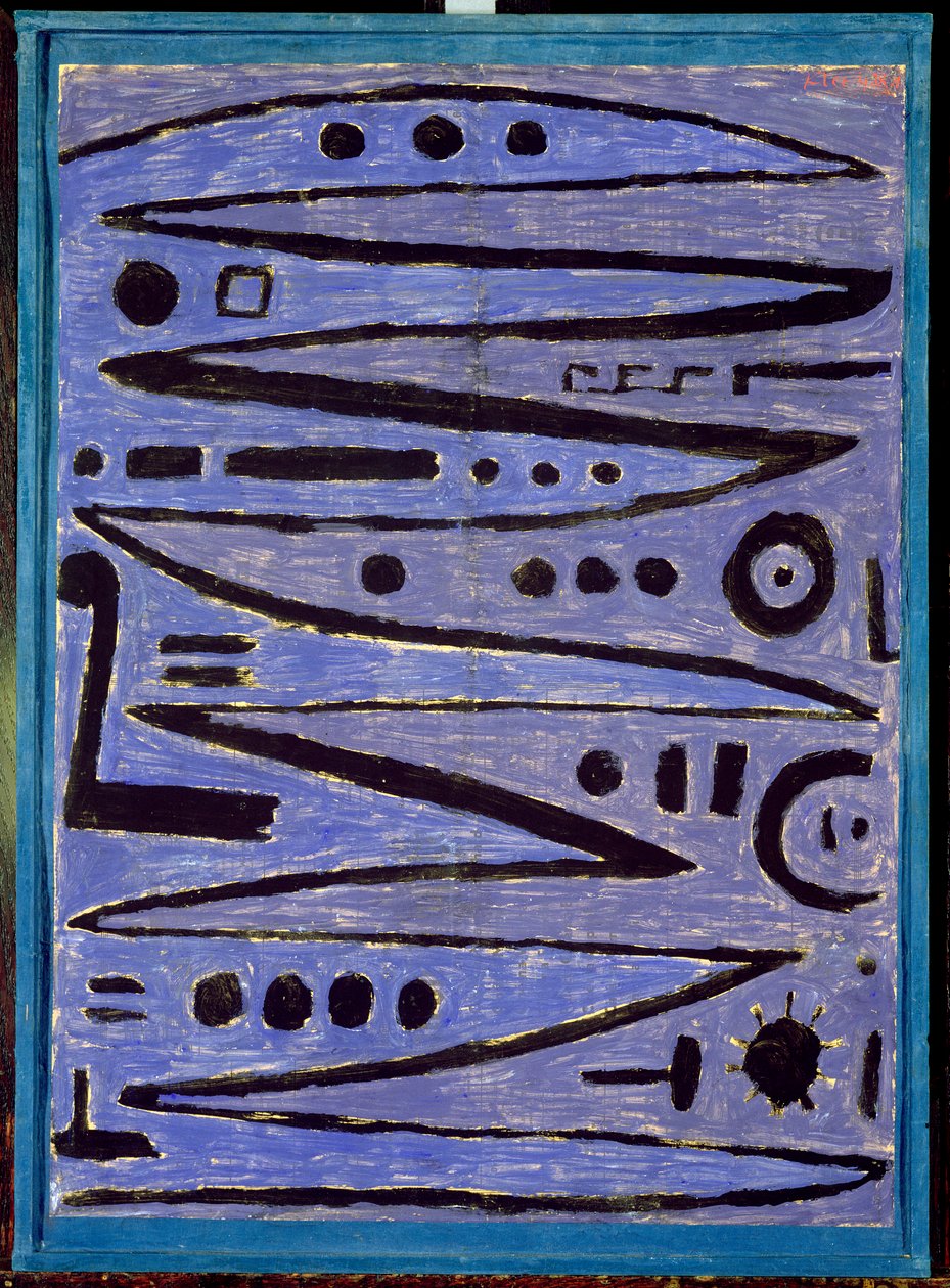 Golpes de arco heroicos de Paul Klee