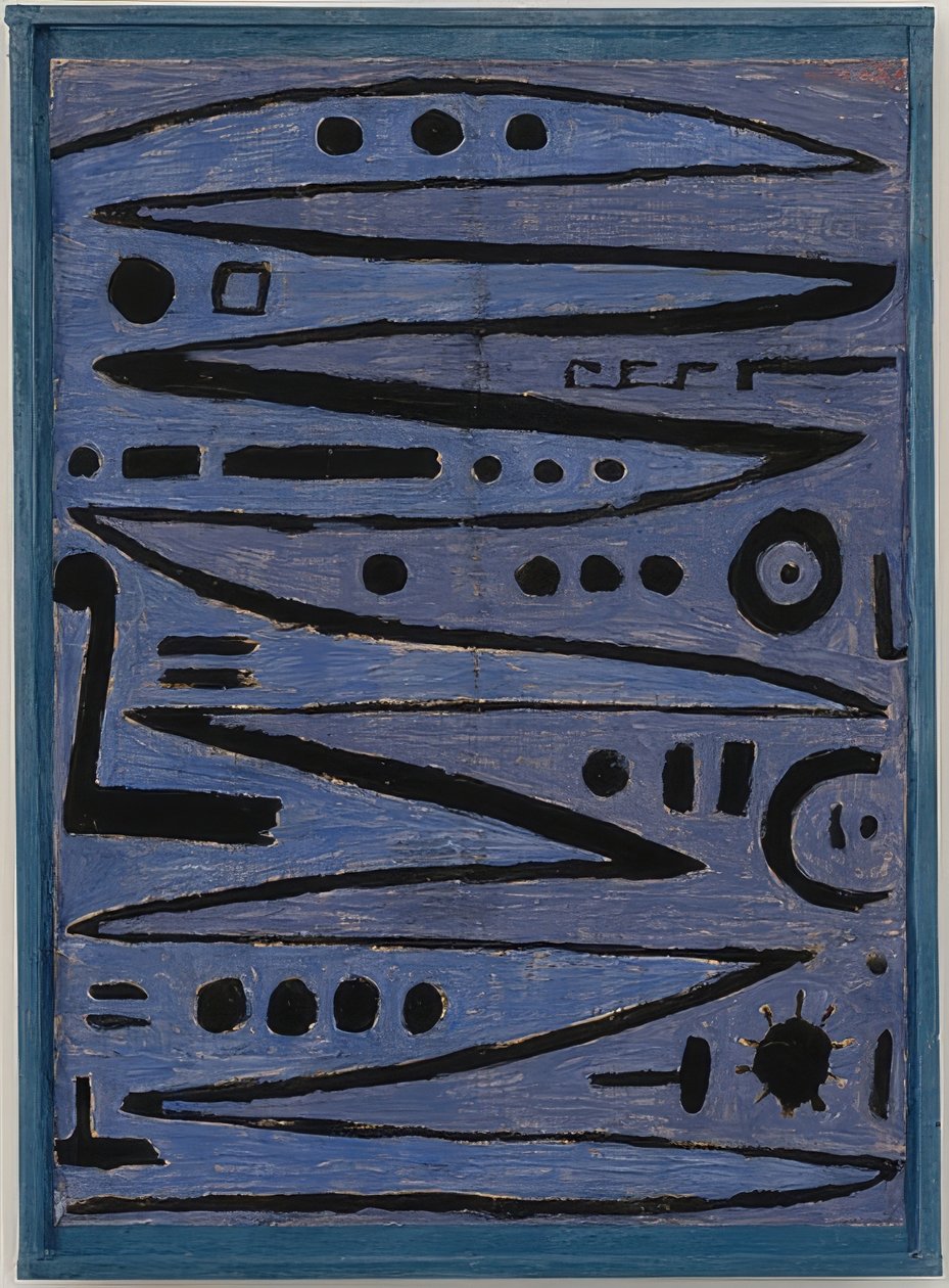 Trazos heroicos. 1938 de Paul Klee