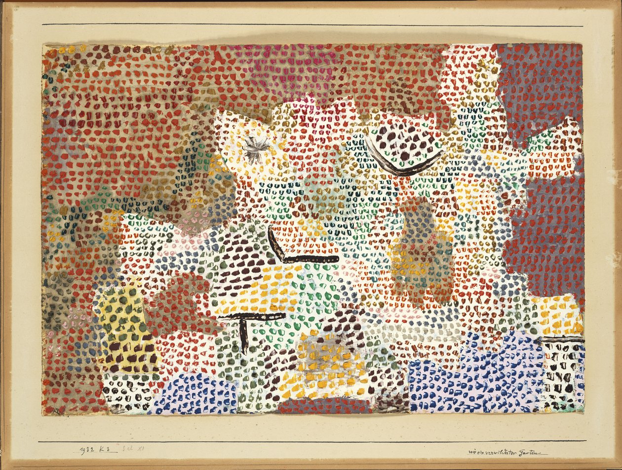 Como un jardín salvaje de Paul Klee