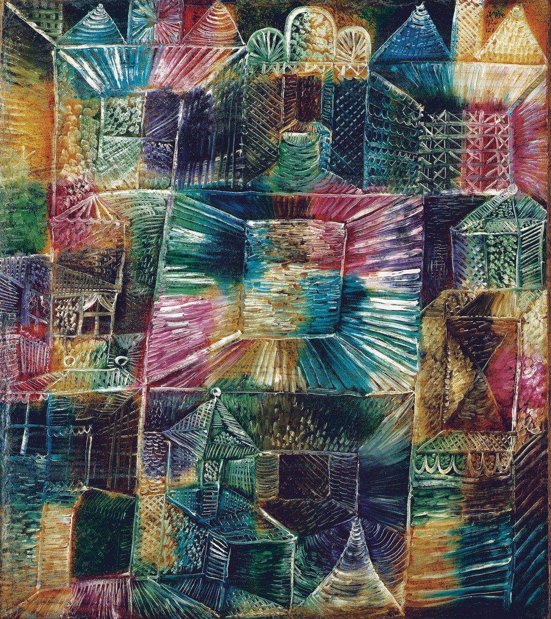Kiosco-Arquitectura de Paul Klee