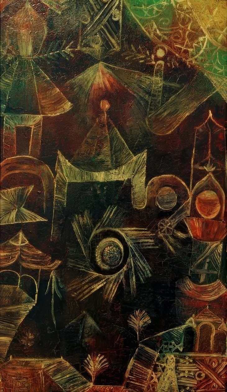 Arquitectura cósmica de Paul Klee