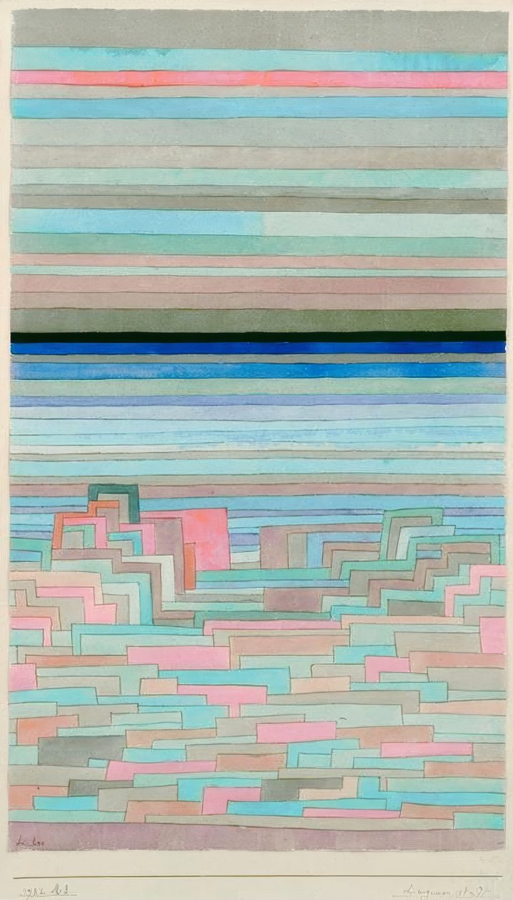 Ciudad de lagunas de Paul Klee