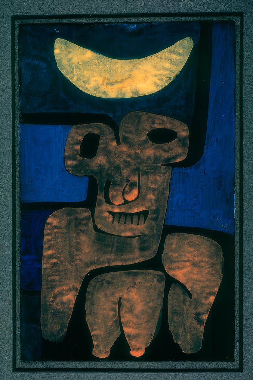 Luna la bárbara de Paul Klee