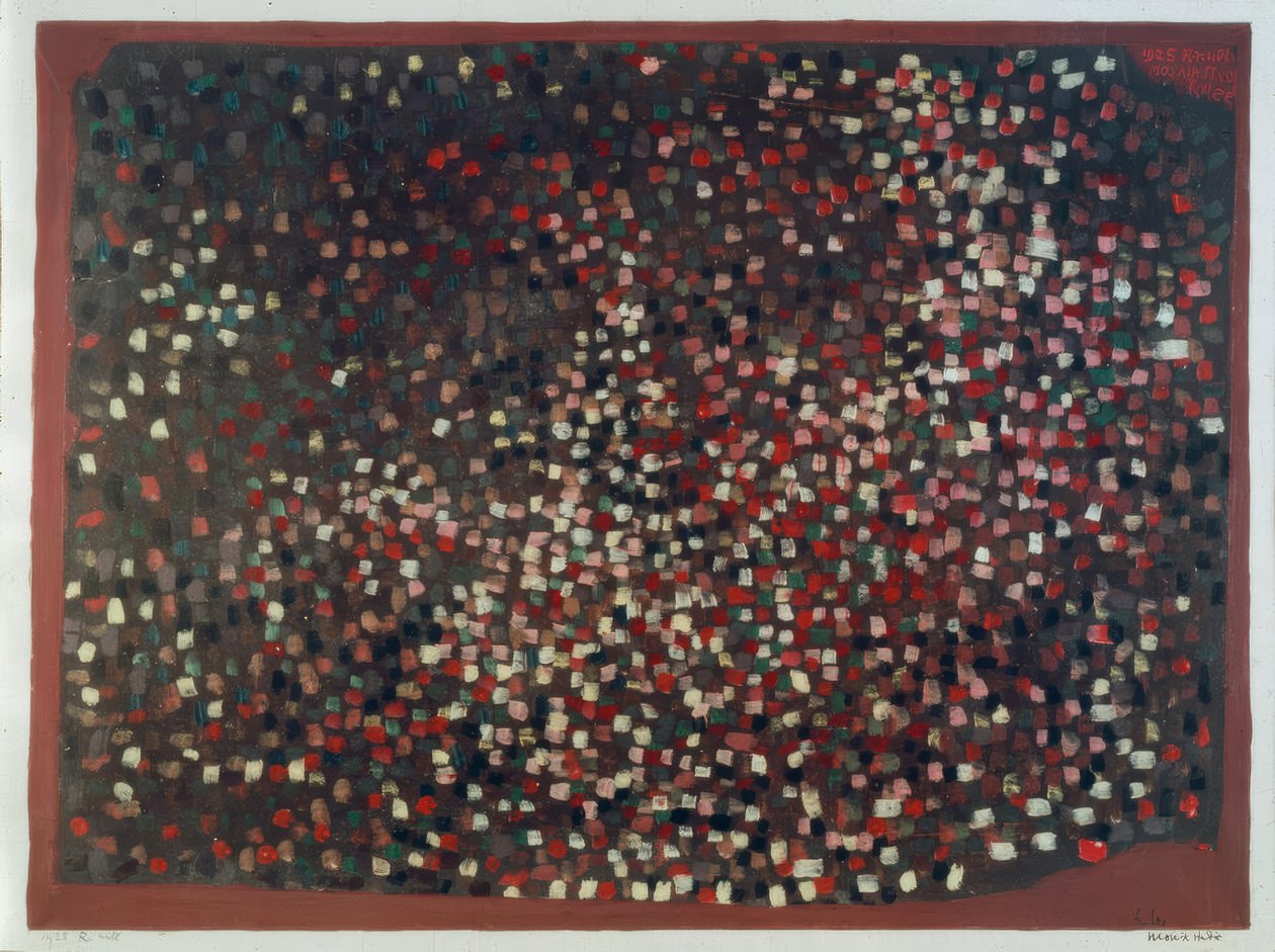 Estudio del mosaico de Paul Klee