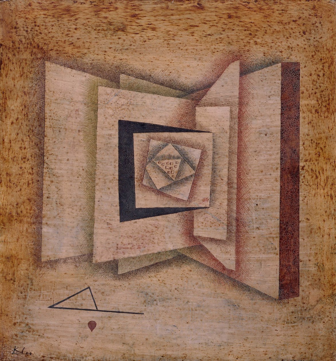 Libro abierto, 1930 de Paul Klee