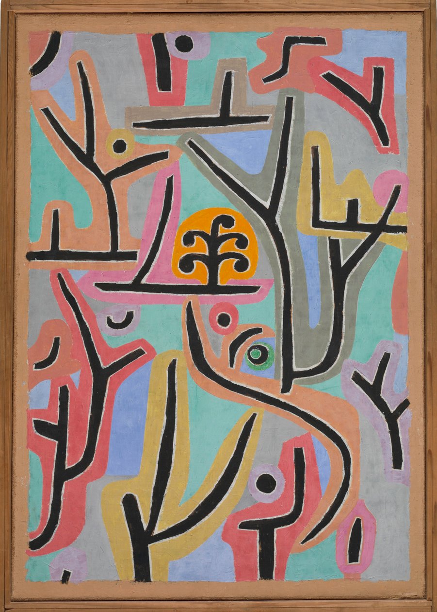 Parque cerca de Lu.. de Paul Klee