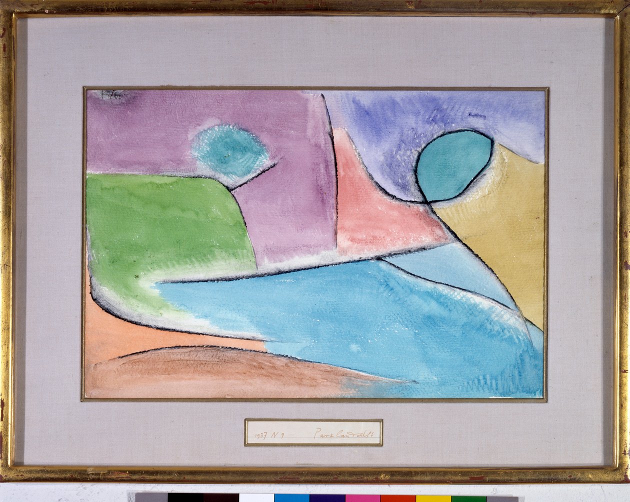 Parkland Shaft (Acuarela de Paul Klee