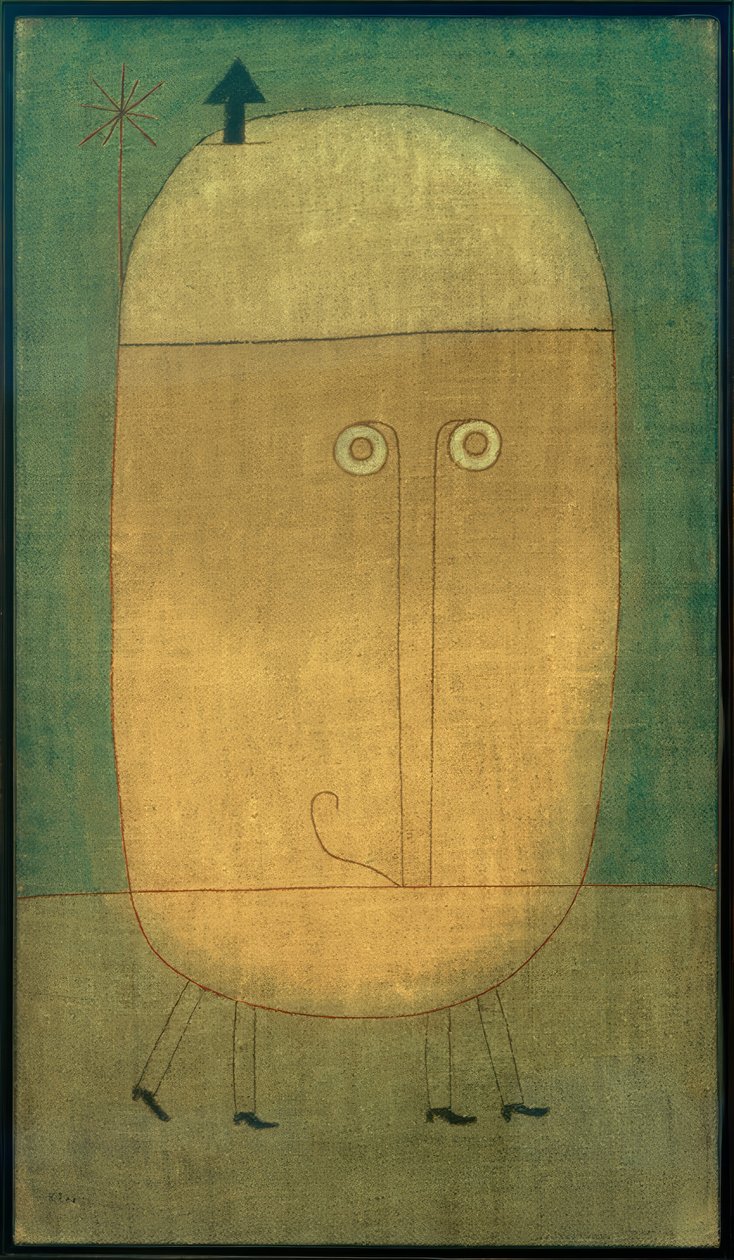 Paul Klee, Máscara del miedo de Paul Klee