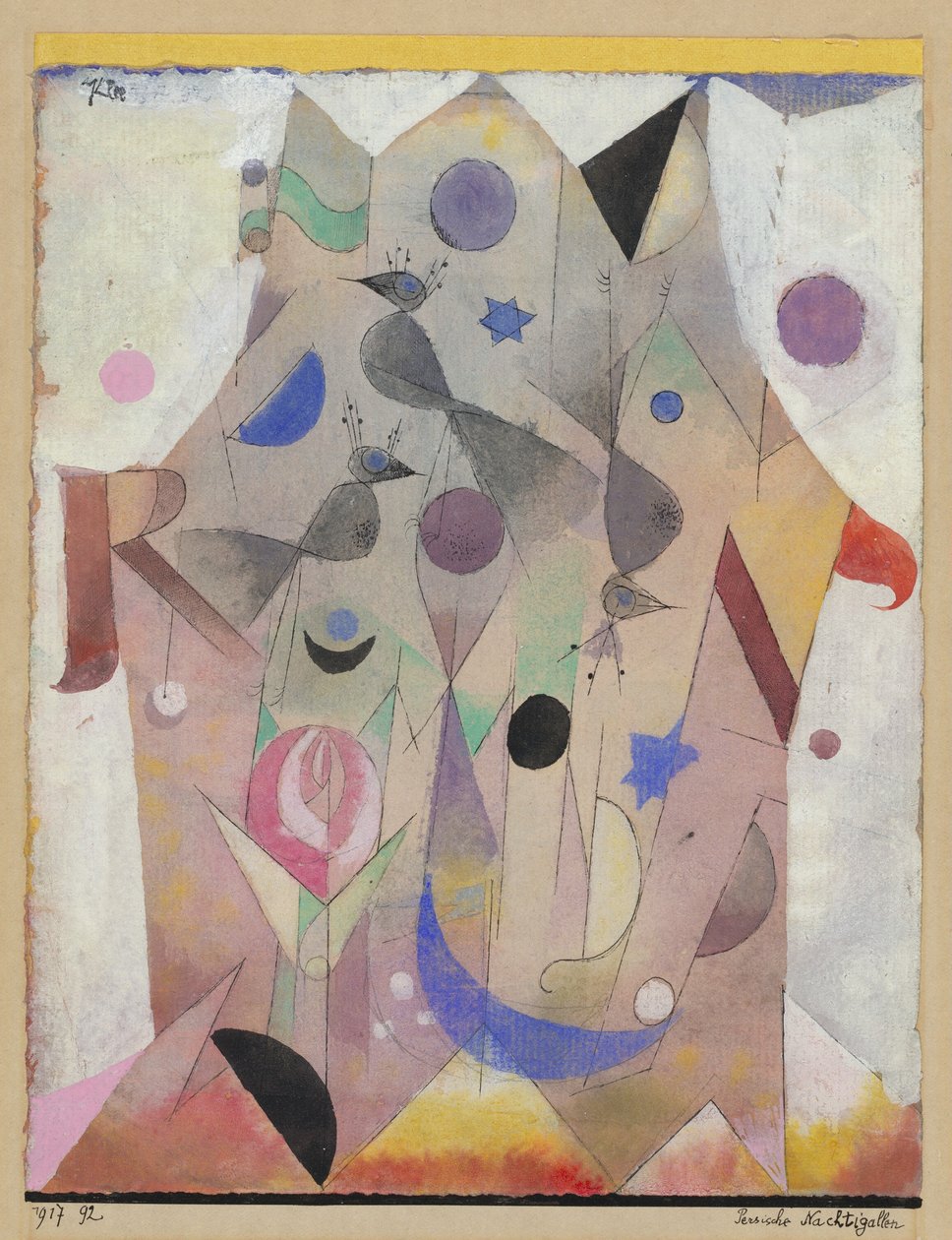 Nightingales Persas de Paul Klee