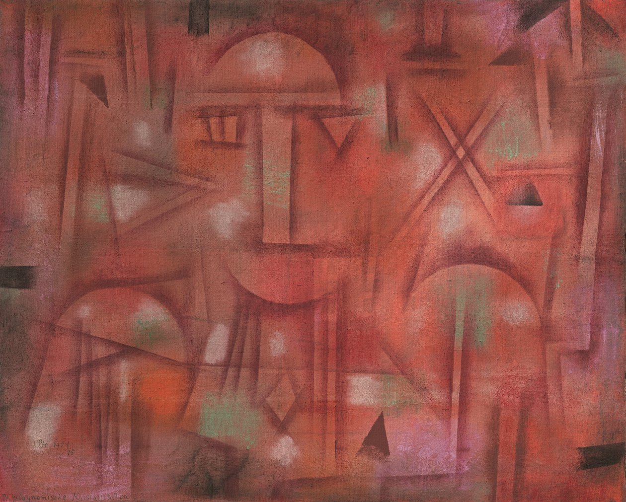 Cristalización Fisiognómica de Paul Klee