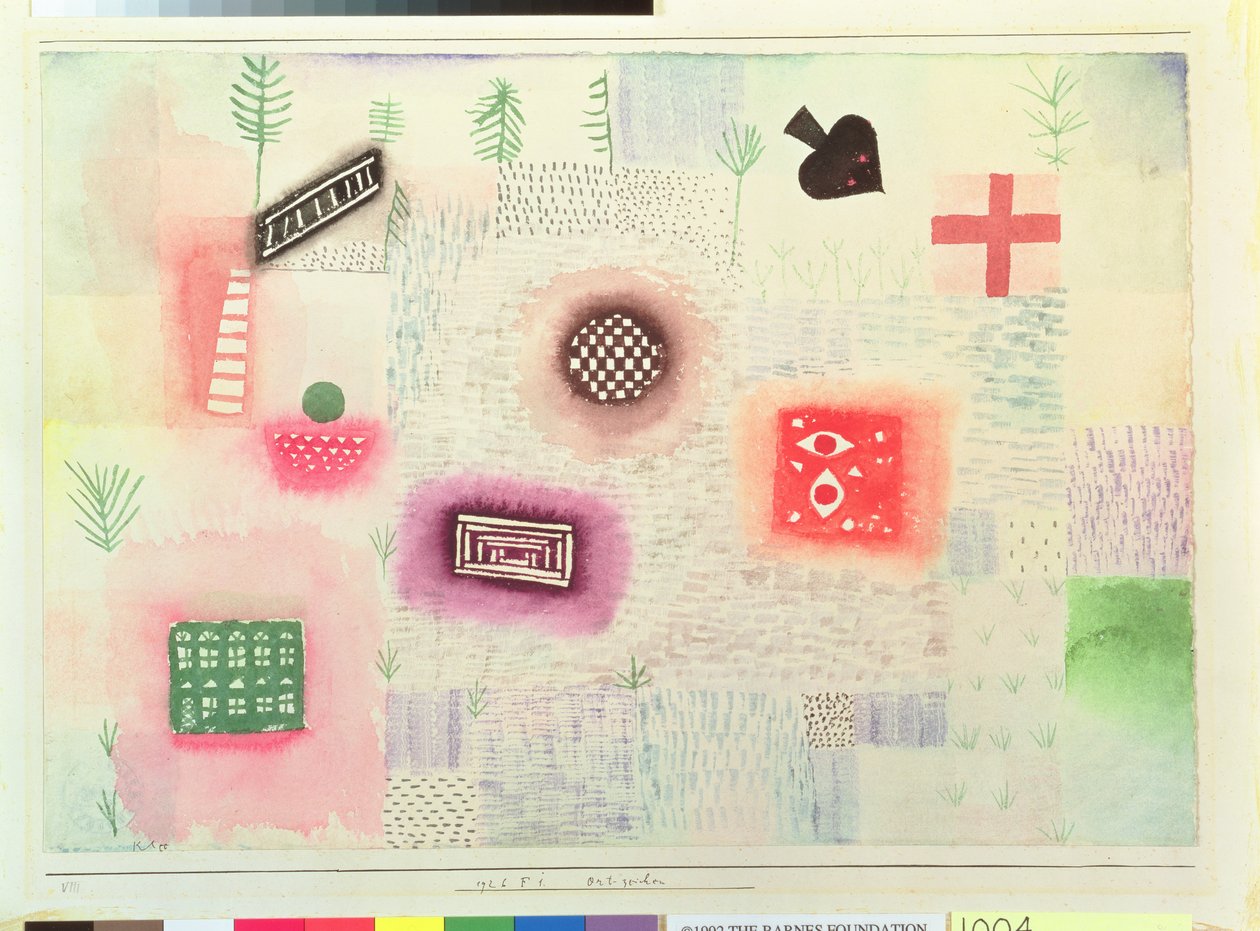 Colocar carteles de Paul Klee