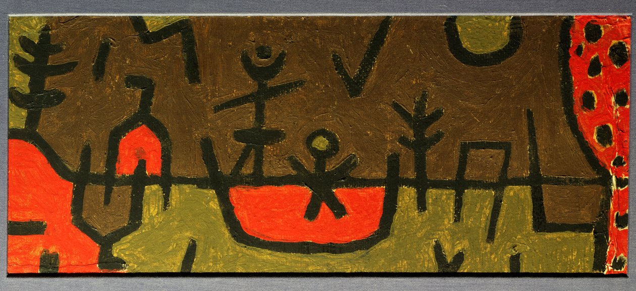 Estanque en el parque de Paul Klee
