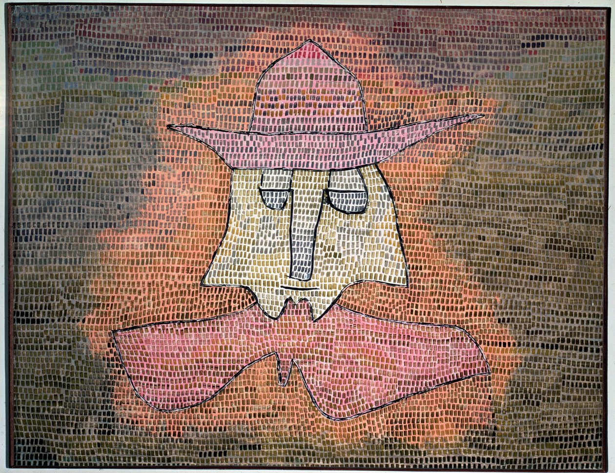 Retrato del reverendo Kol - Pintura de Paul Klee