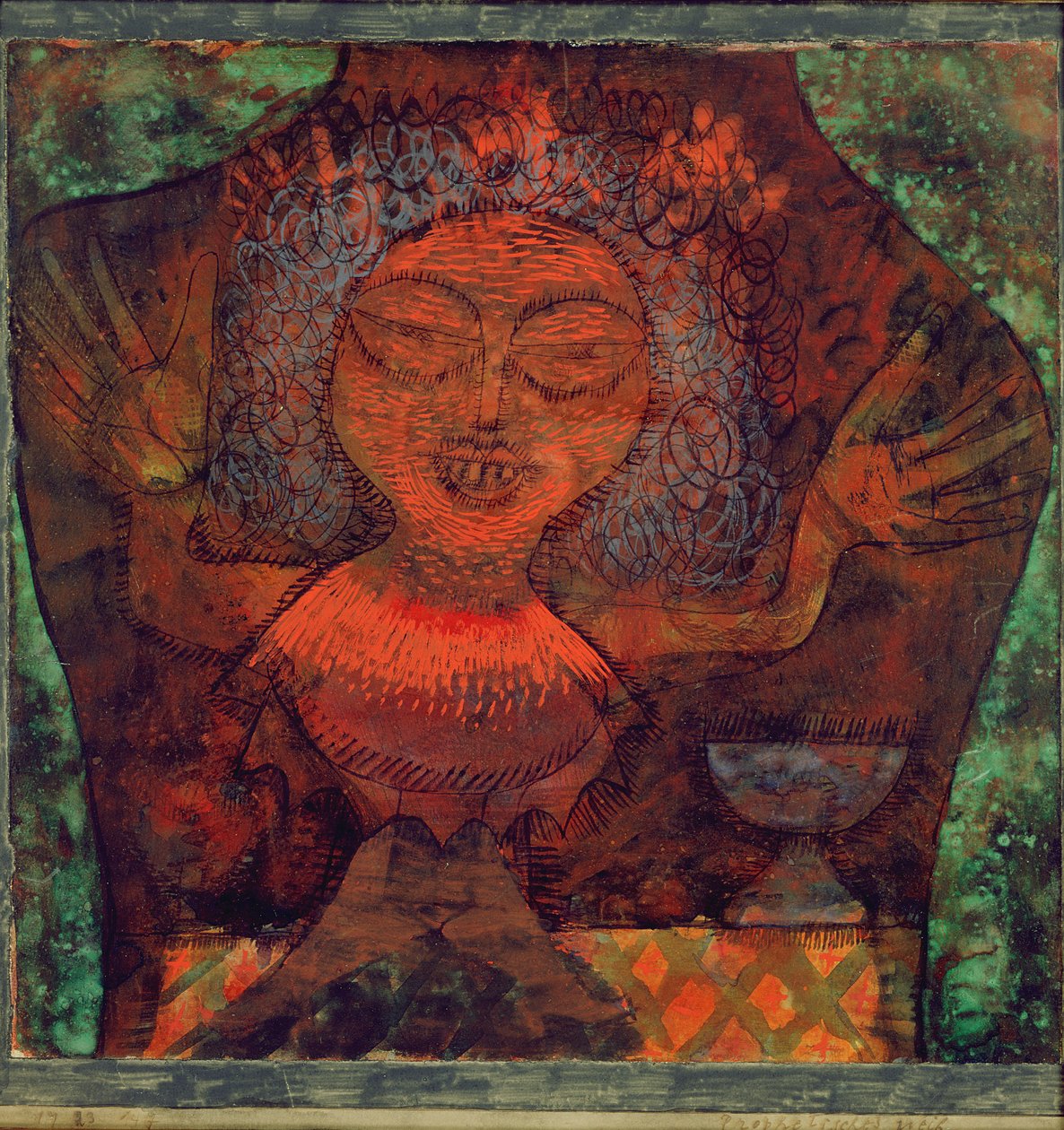 Mujer profética de Paul Klee