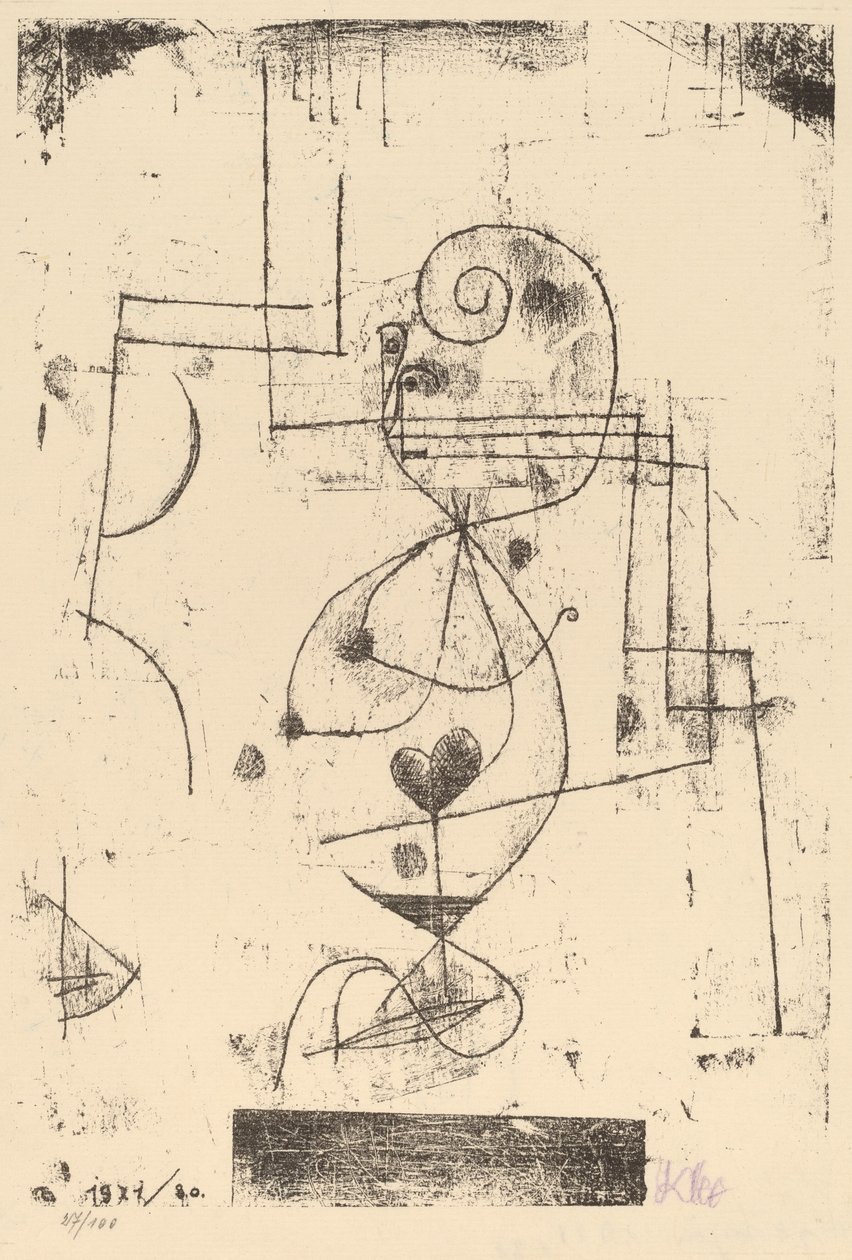 Reina de Corazones de Paul Klee