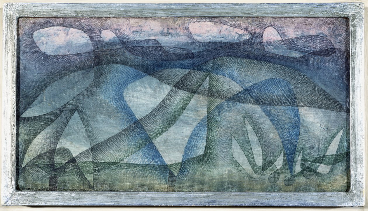 Día lluvioso de Paul Klee