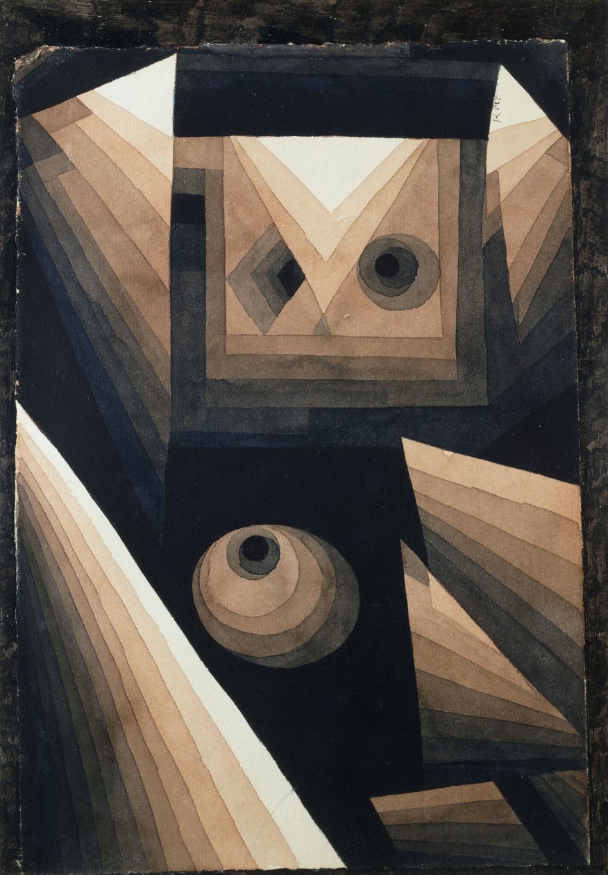 Gradación roja; Gradación roja de Paul Klee