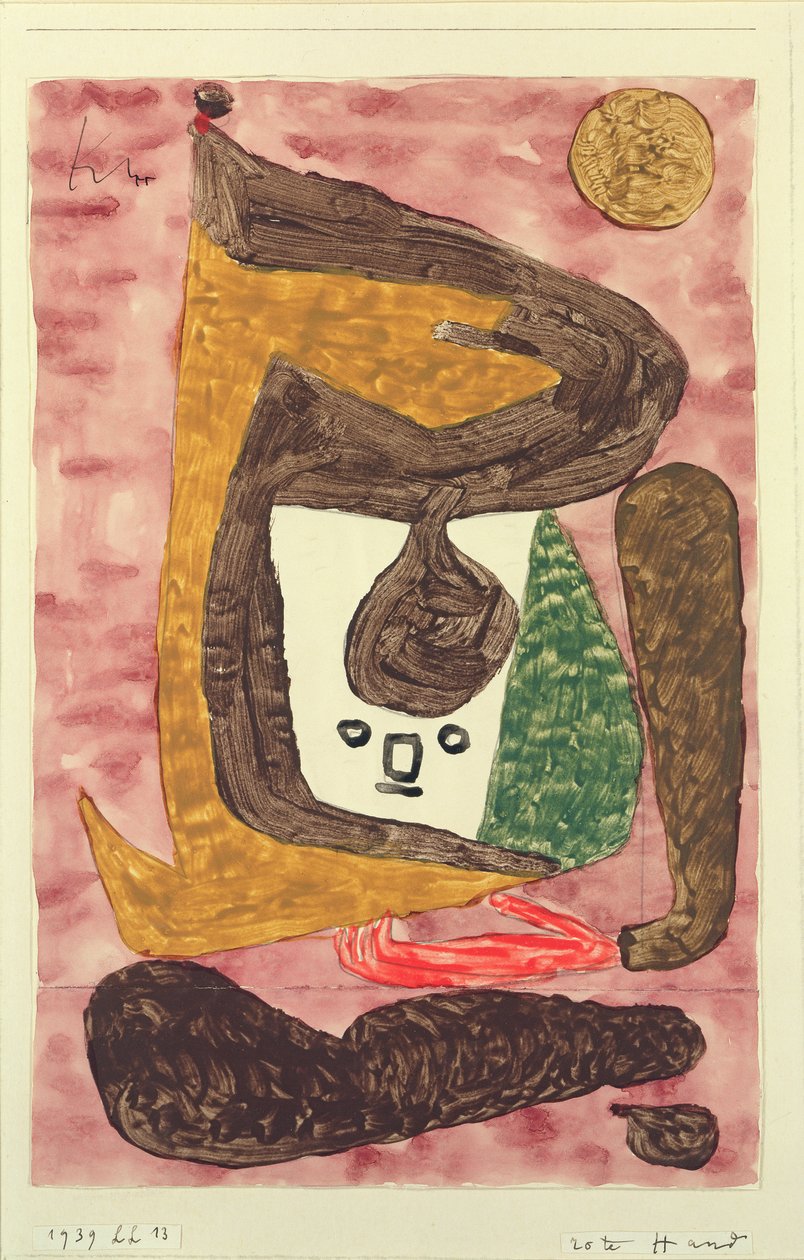 Mano Roja de Paul Klee
