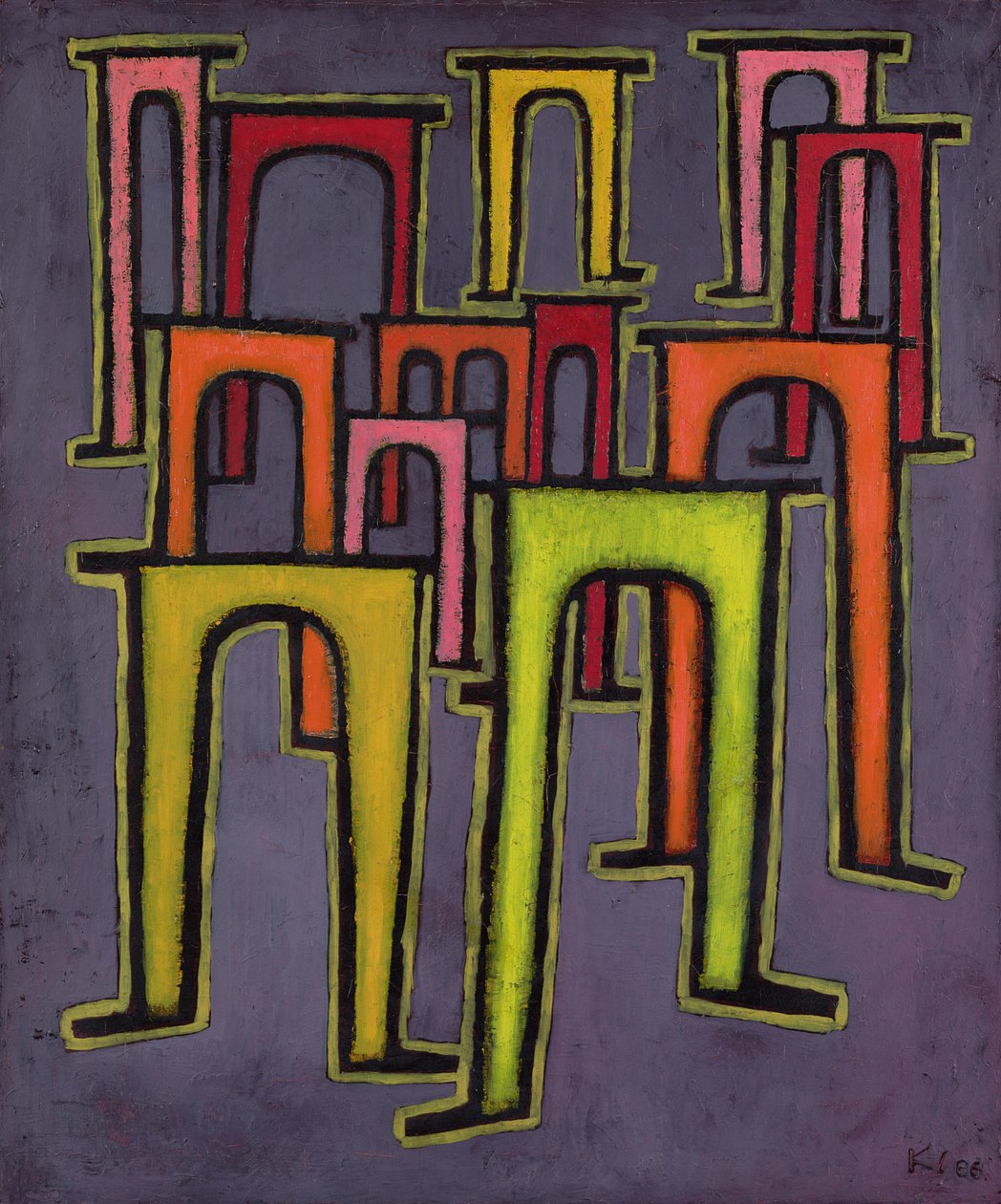 Revolución del viaducto de Paul Klee