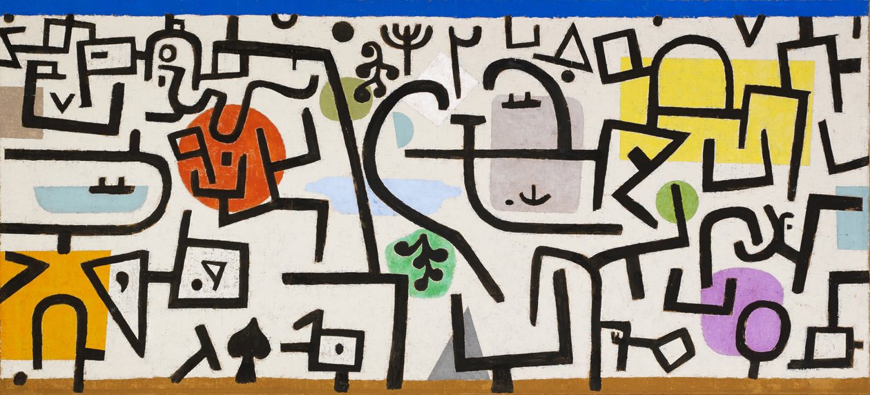 Puerto Rico, imagen de un viaje, 1938 de Paul Klee