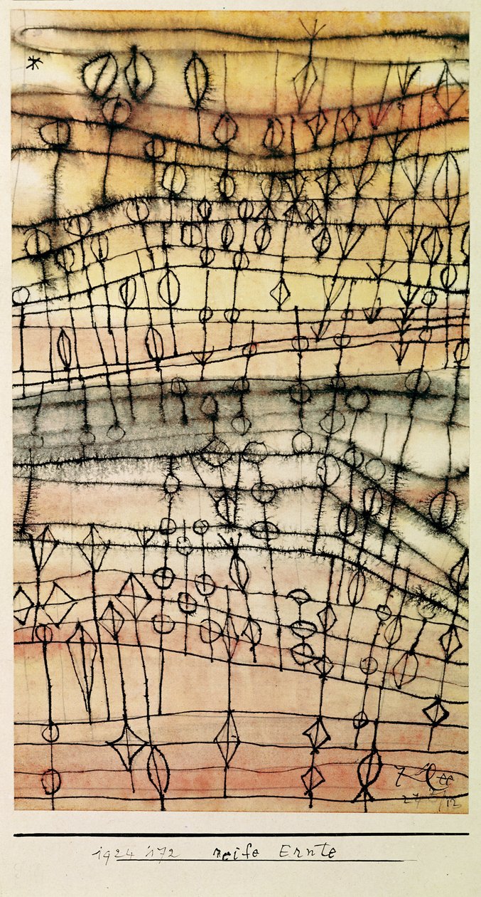 Cosecha madura de Paul Klee