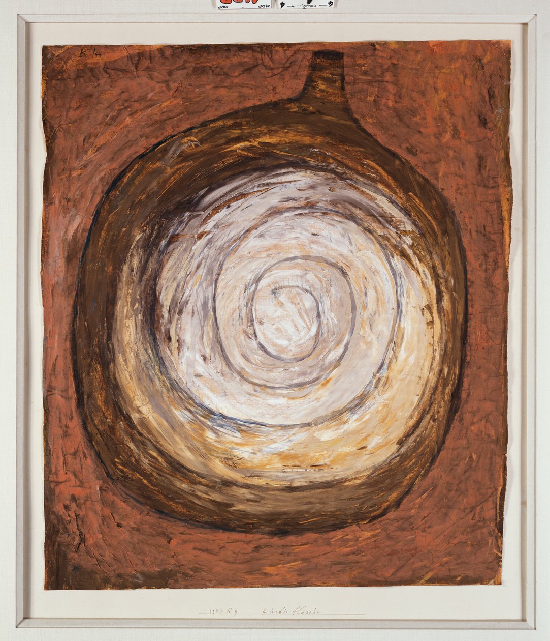 Botella redondeada de Paul Klee